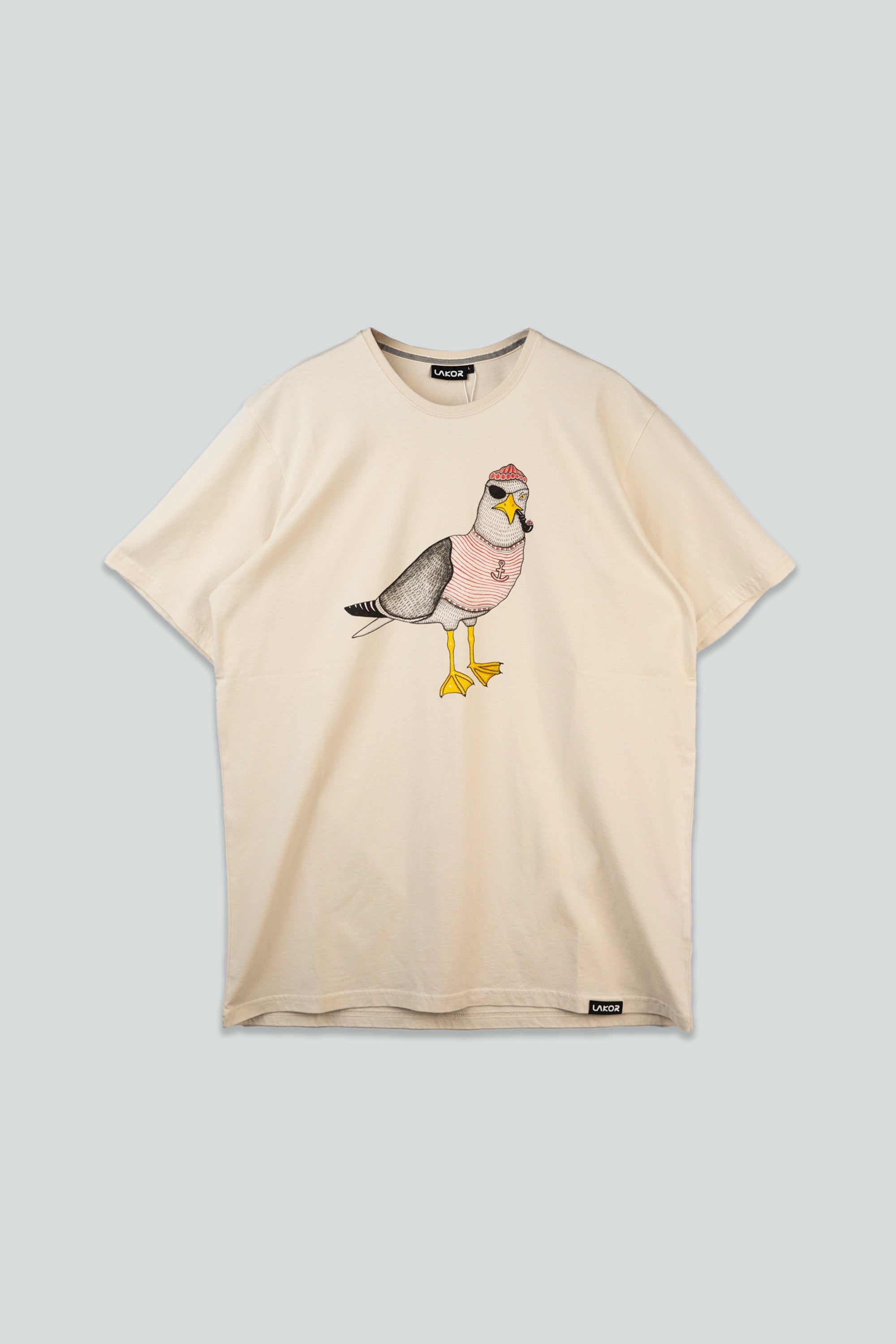 LAKOR Seaborn Seagull T-shirt T-Shirt Rainy Day