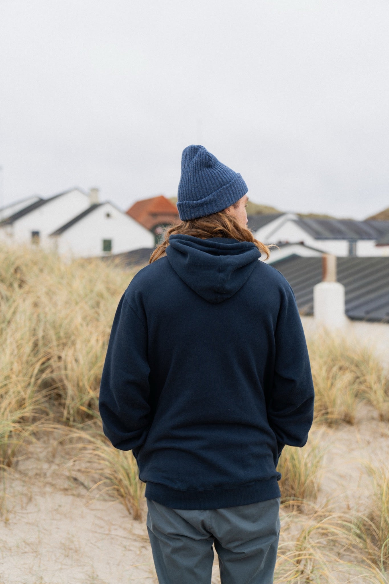 LAKOR Seaparrot Seaman Hoodie Sweatshirt Blueberry