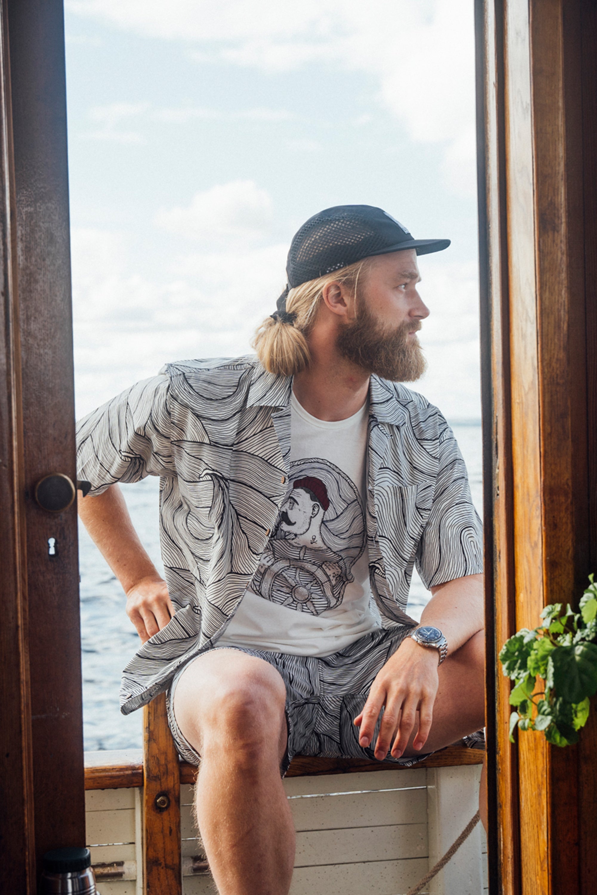 LAKOR Seaway Swim Shorts Shorts Moonless Night