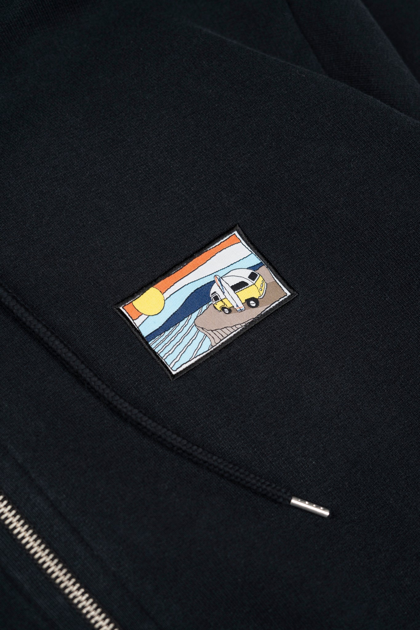 LAKOR Simply Trippin' Zip Hoodie Sweatshirt Moonless Night