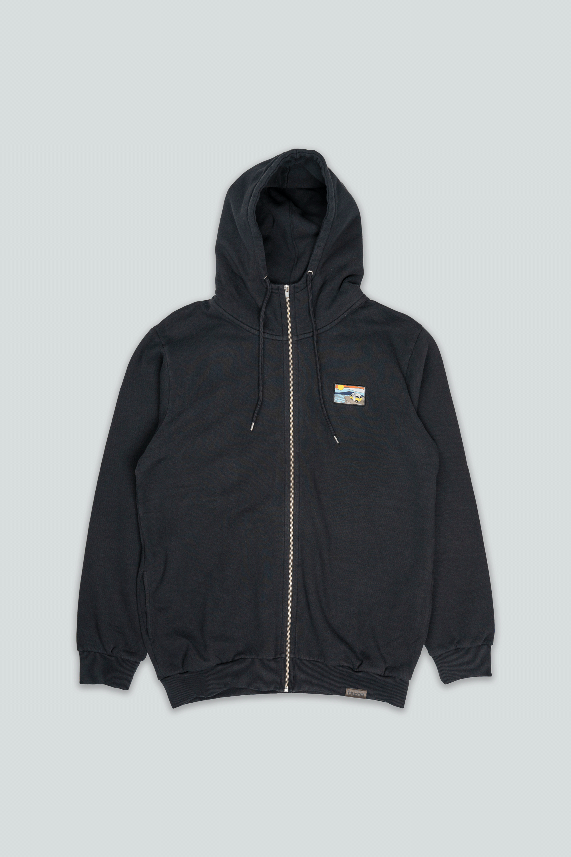 LAKOR Simply Trippin' Zip Hoodie Sweatshirt Moonless Night