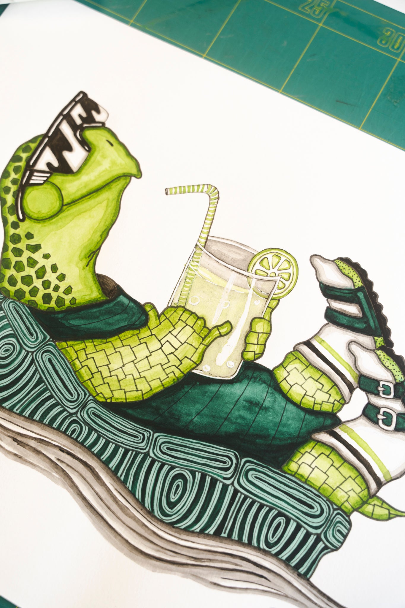 LAKOR Slow Flow Original Poster White