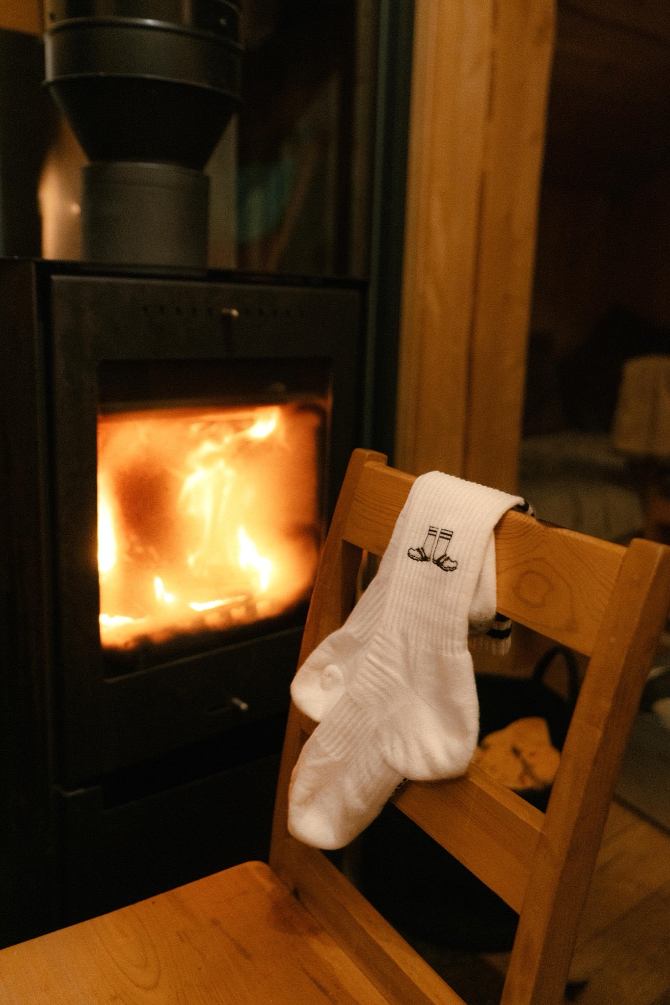 LAKOR Socks & Sandals Socks Tennis Socks White