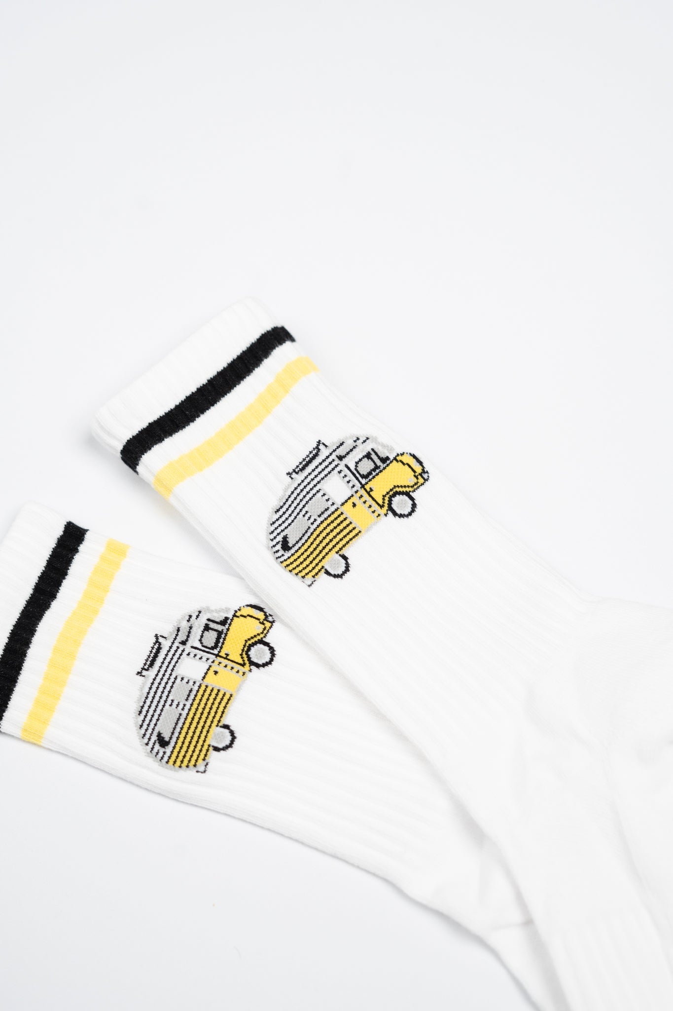 Sun Camper Socks - White