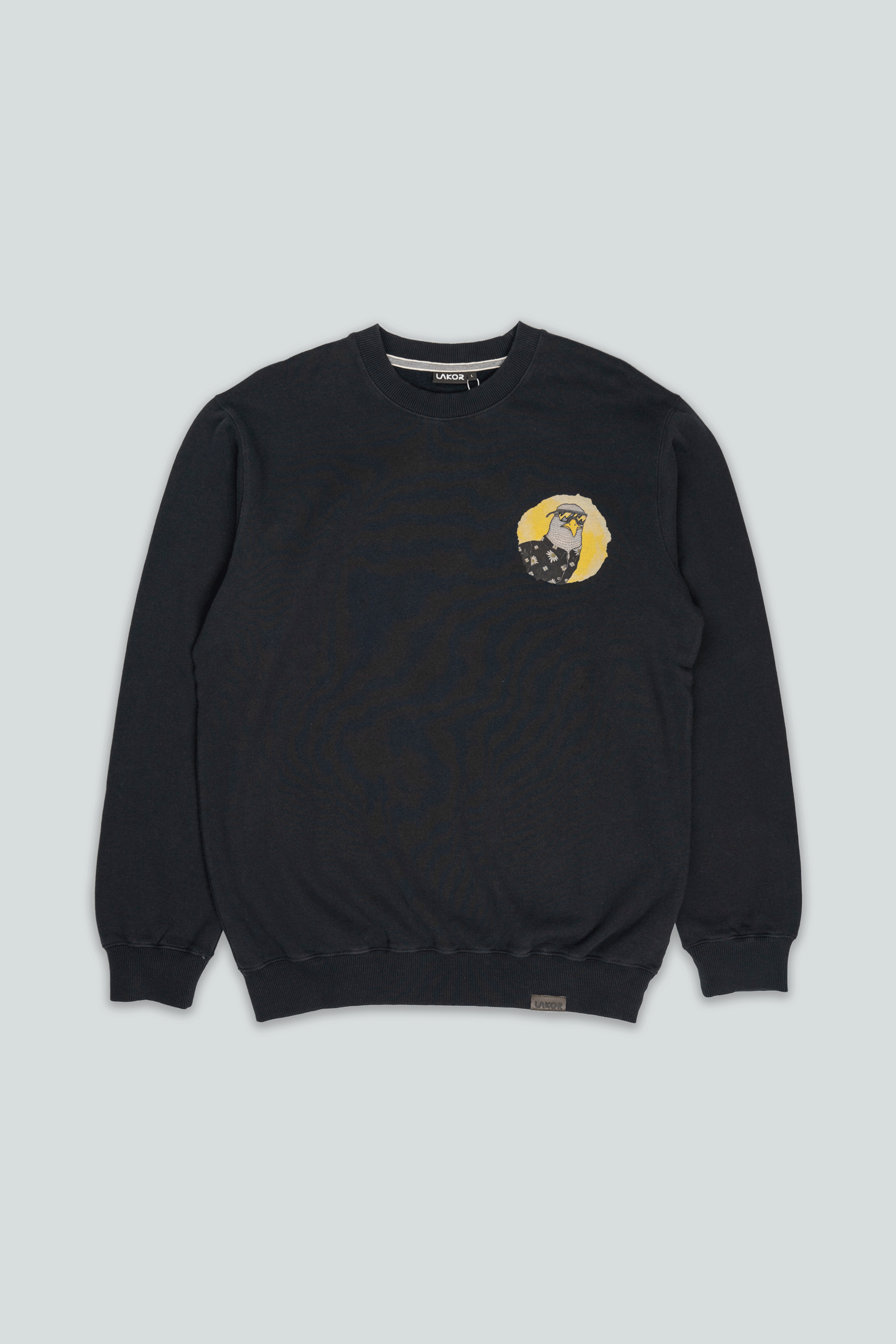 LAKOR Sunshine Seagull Crewneck Sweatshirt Moonless Night