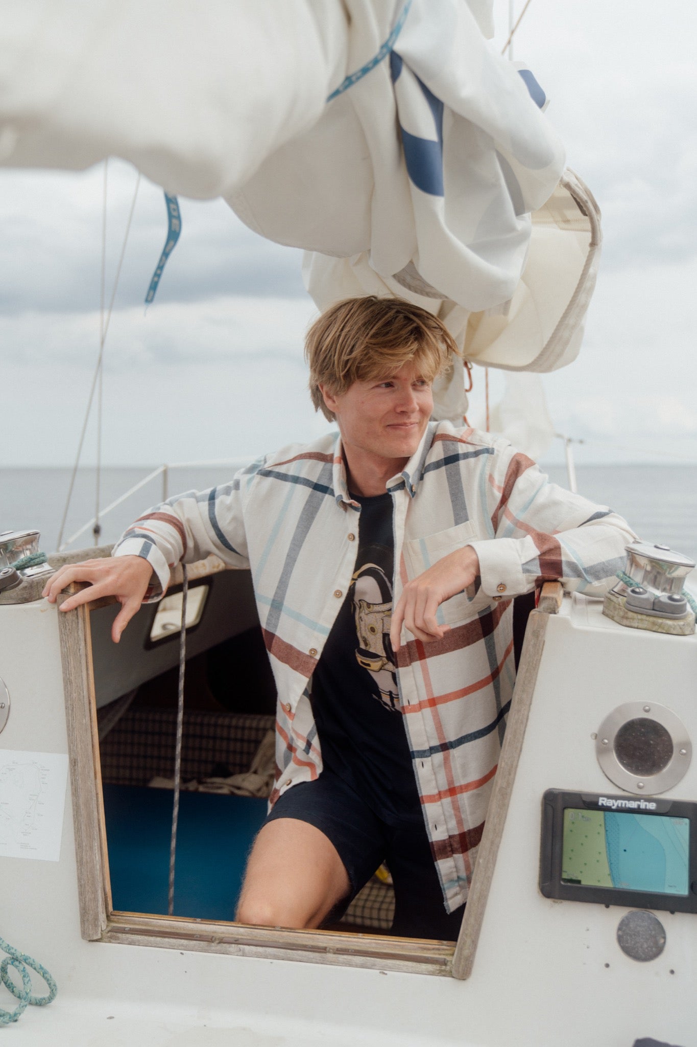 LAKOR Sunwaves Check Overshirt Overshirt Multicolor