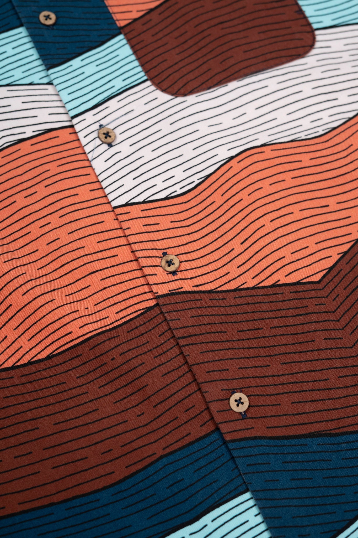 LAKOR Sunwaves Short Sleeve Shirt Short Sleeve Shirt Multicolor