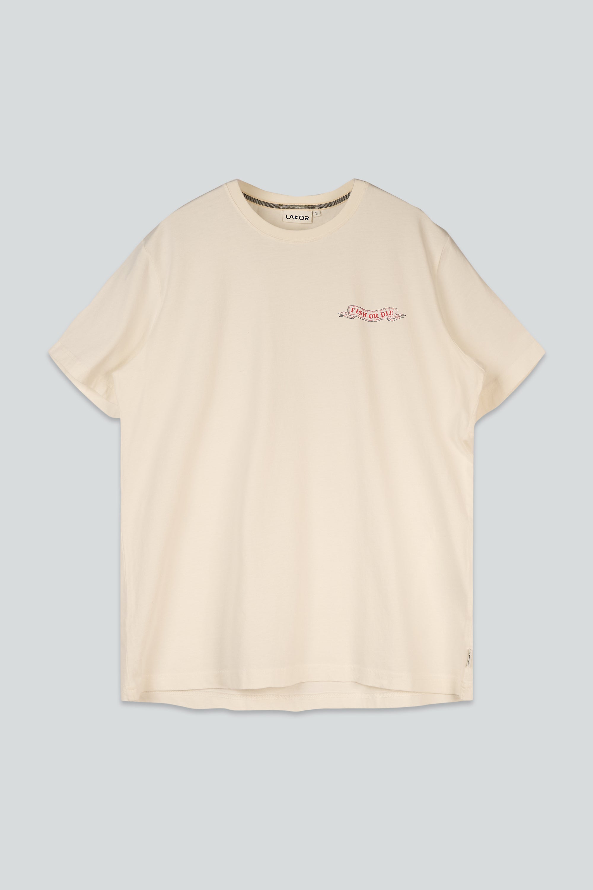 The Smoking Salmon T-shirt - Star White