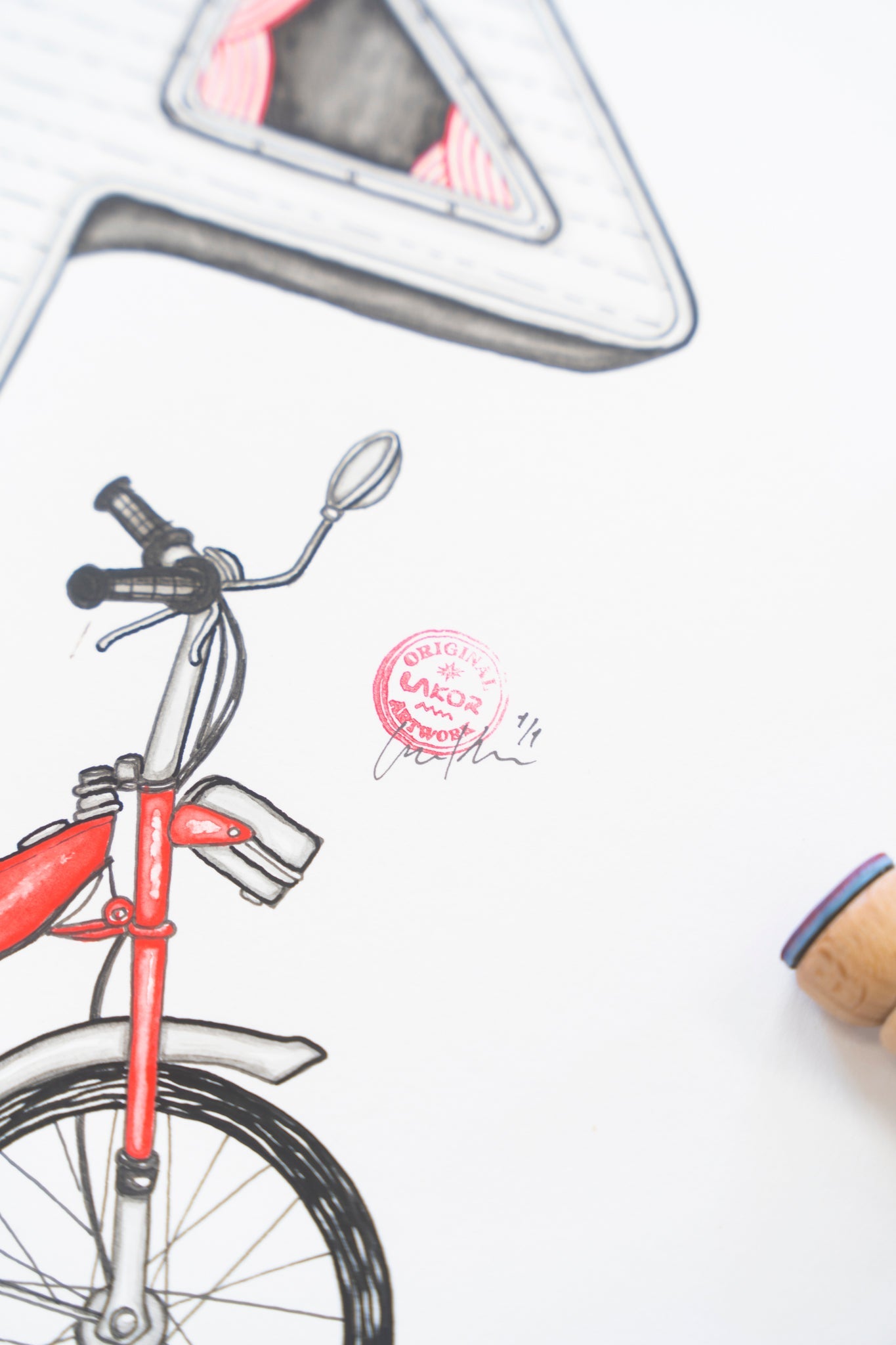 LAKOR Tuk-Puch Original Poster White