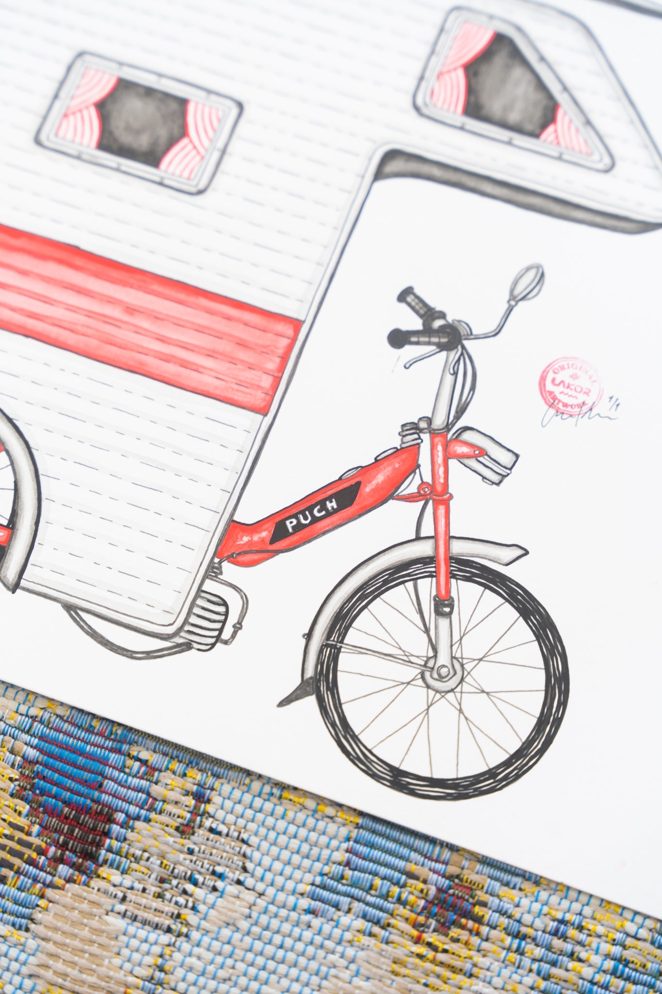 LAKOR Tuk-Puch Original Poster White