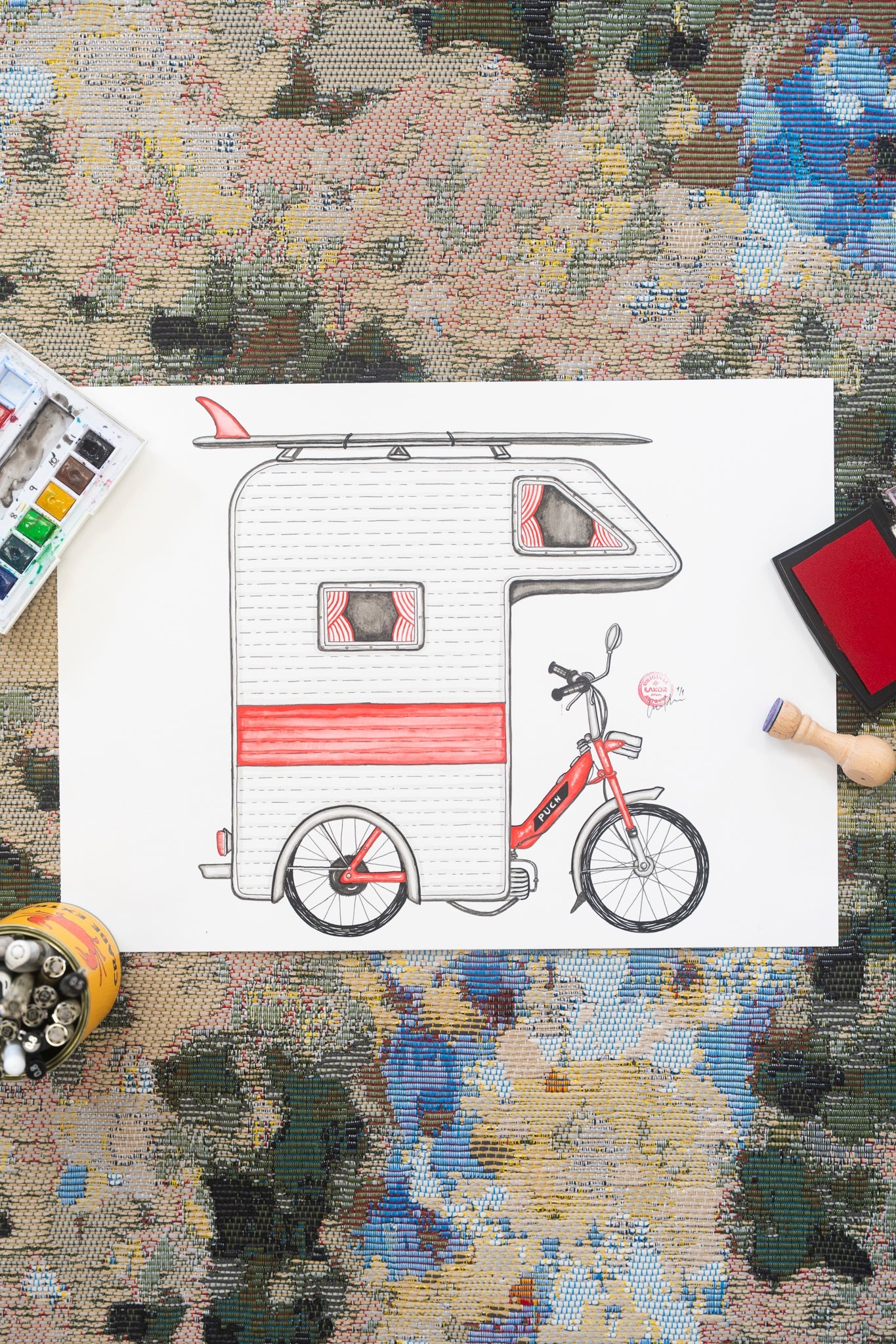 LAKOR Tuk-Puch Original Poster White