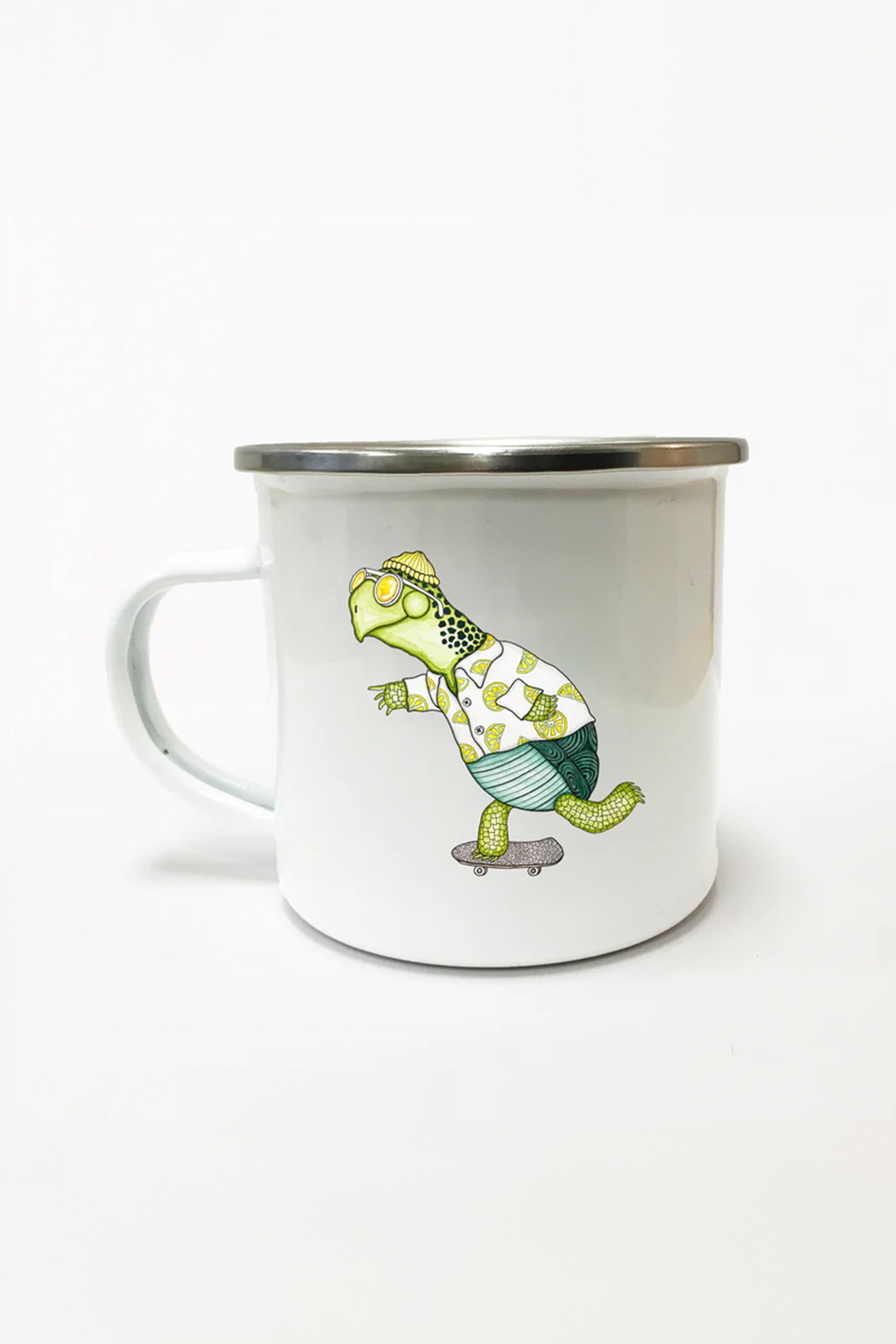 Turbo Turtle Enamel Mug