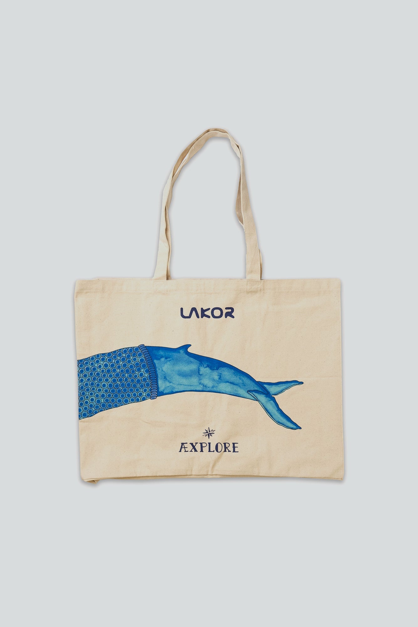 Whale Tote Bag - Off White
