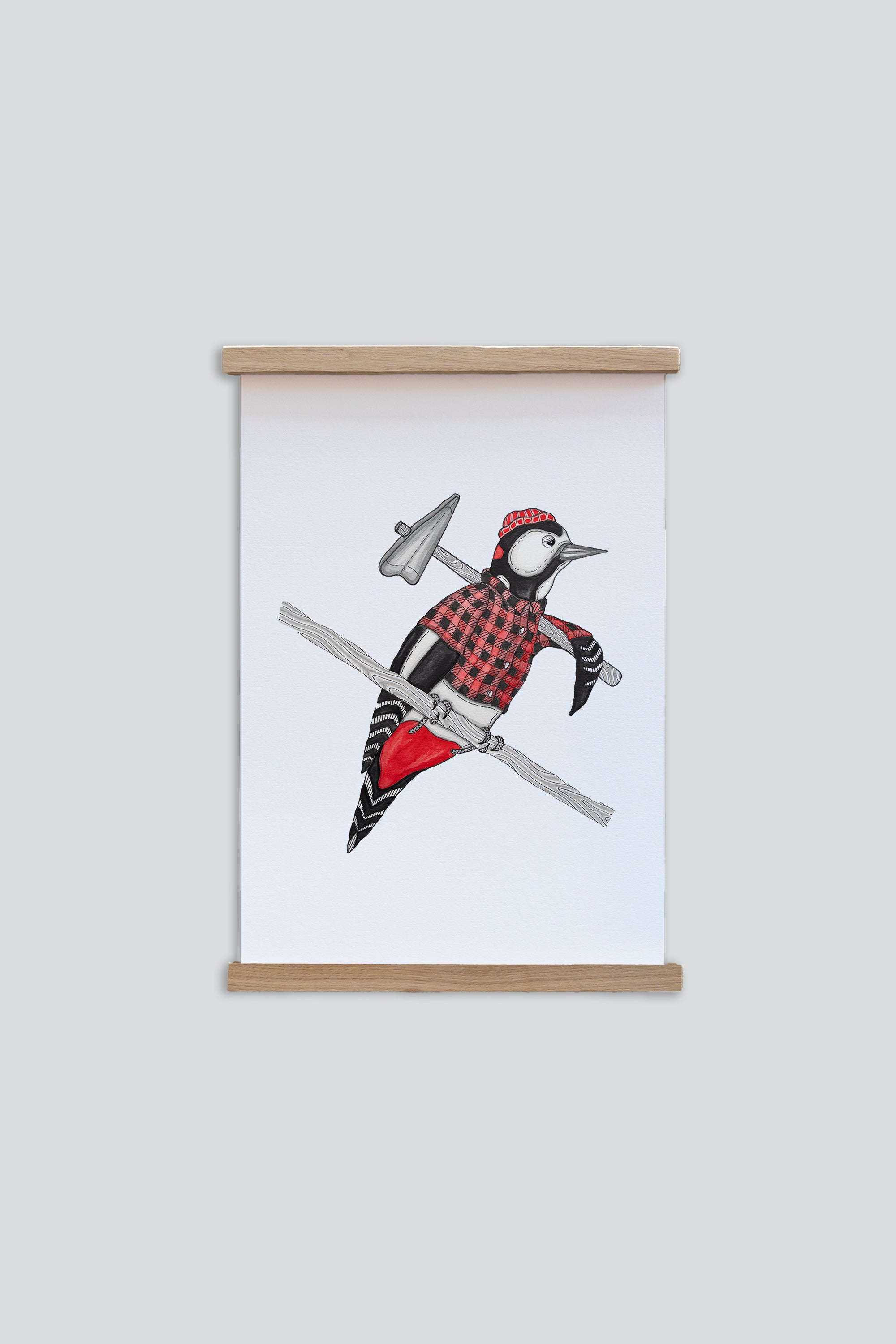 Woodpecker Poster