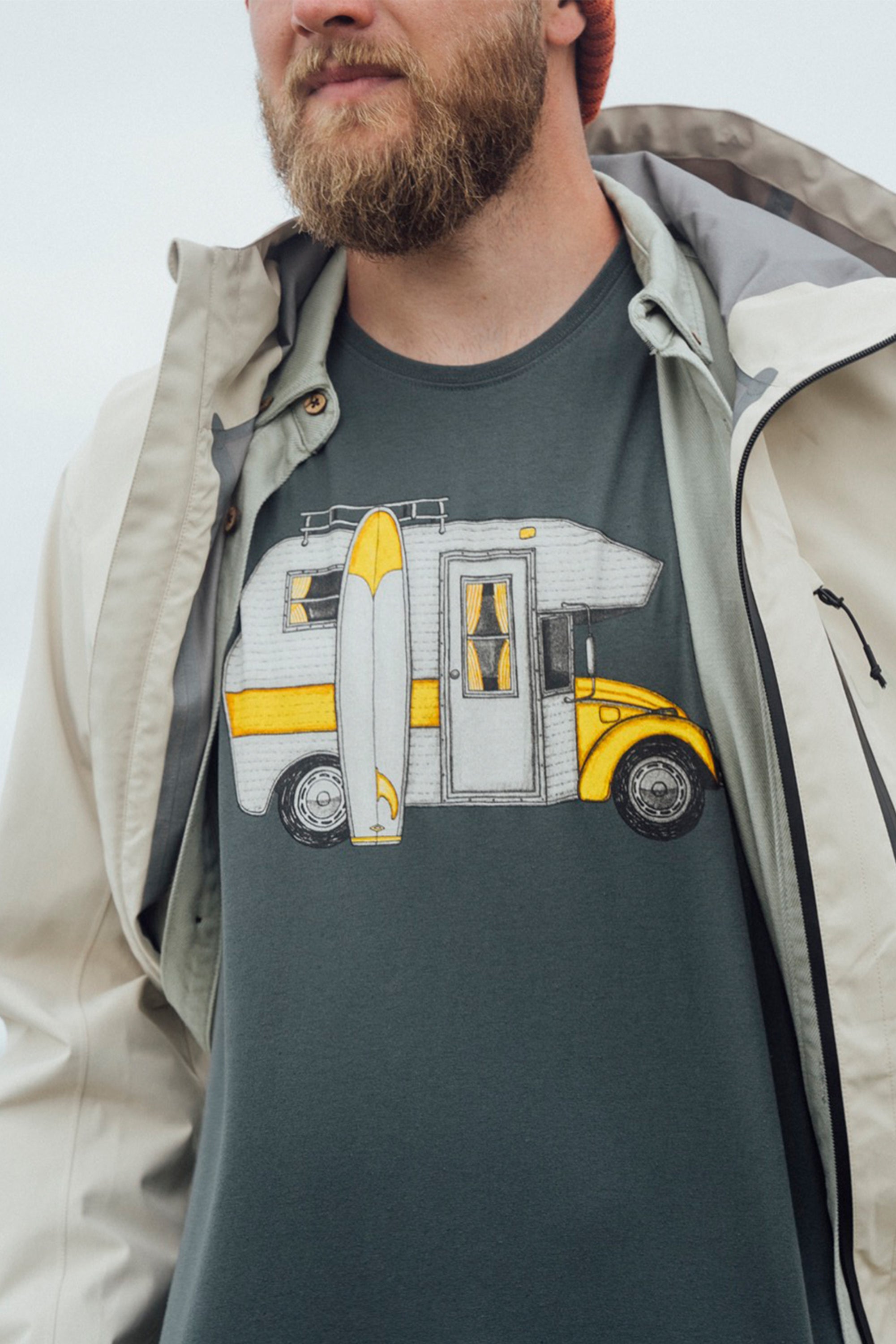 Car Camper T-shirt (Urban Chic)