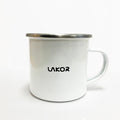 Red Puch Enamel Mug