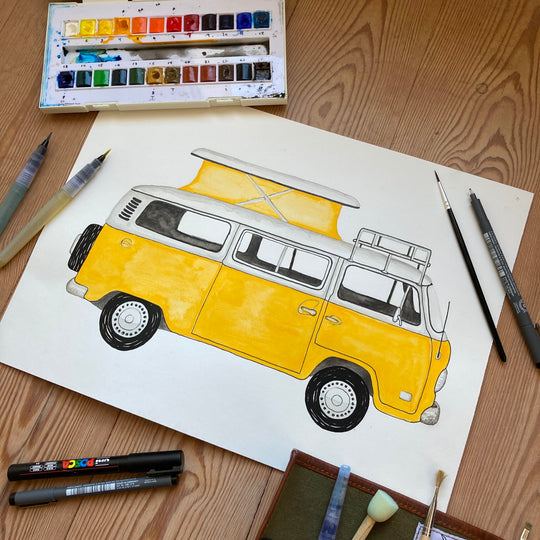 Van Life Poster