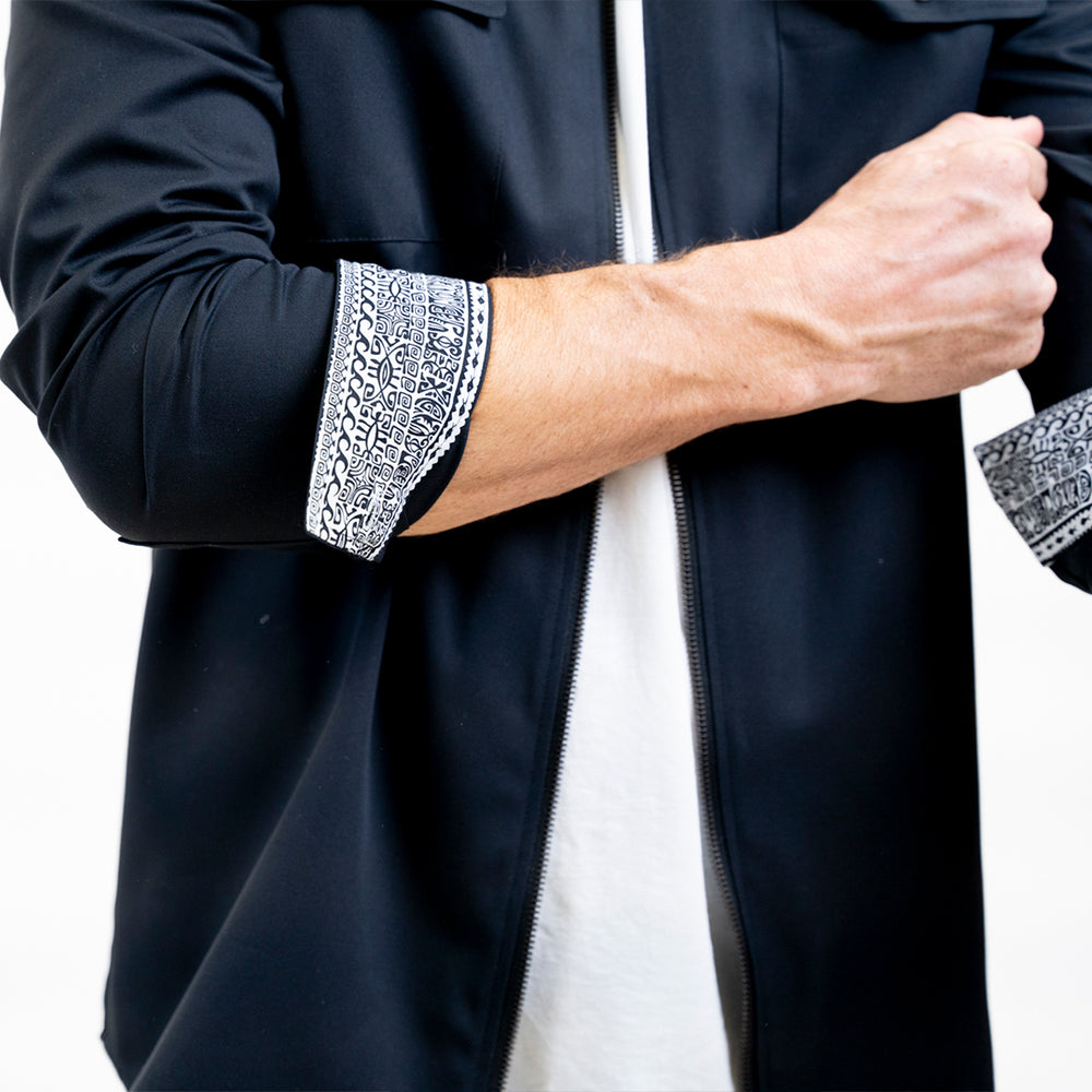 Havana Shirtjacket (Black)