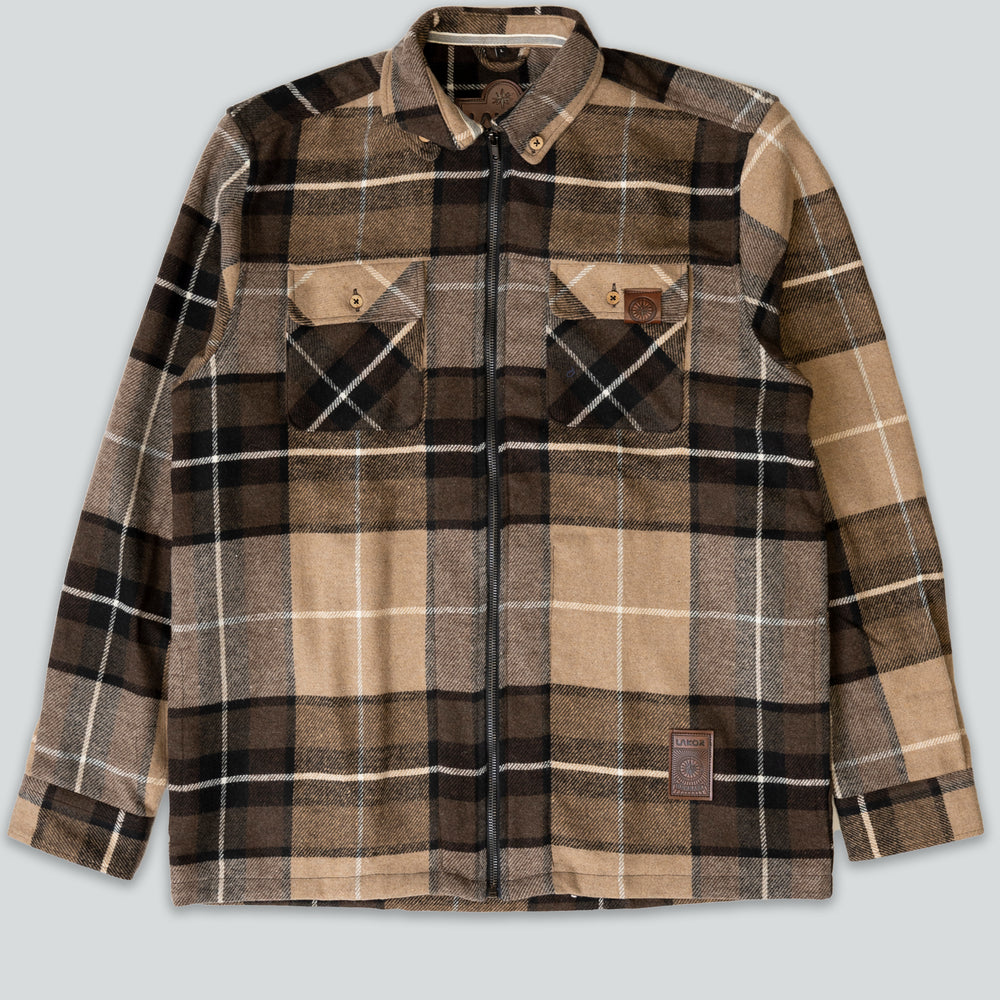 Beaver Shirt Jacket (Brown)