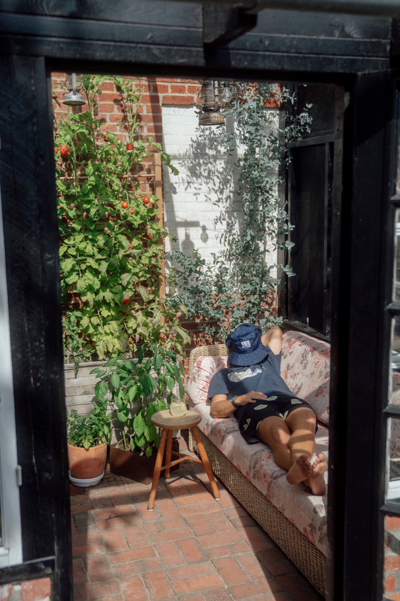 F.O.D. Snap Bucket Hat (Navy)