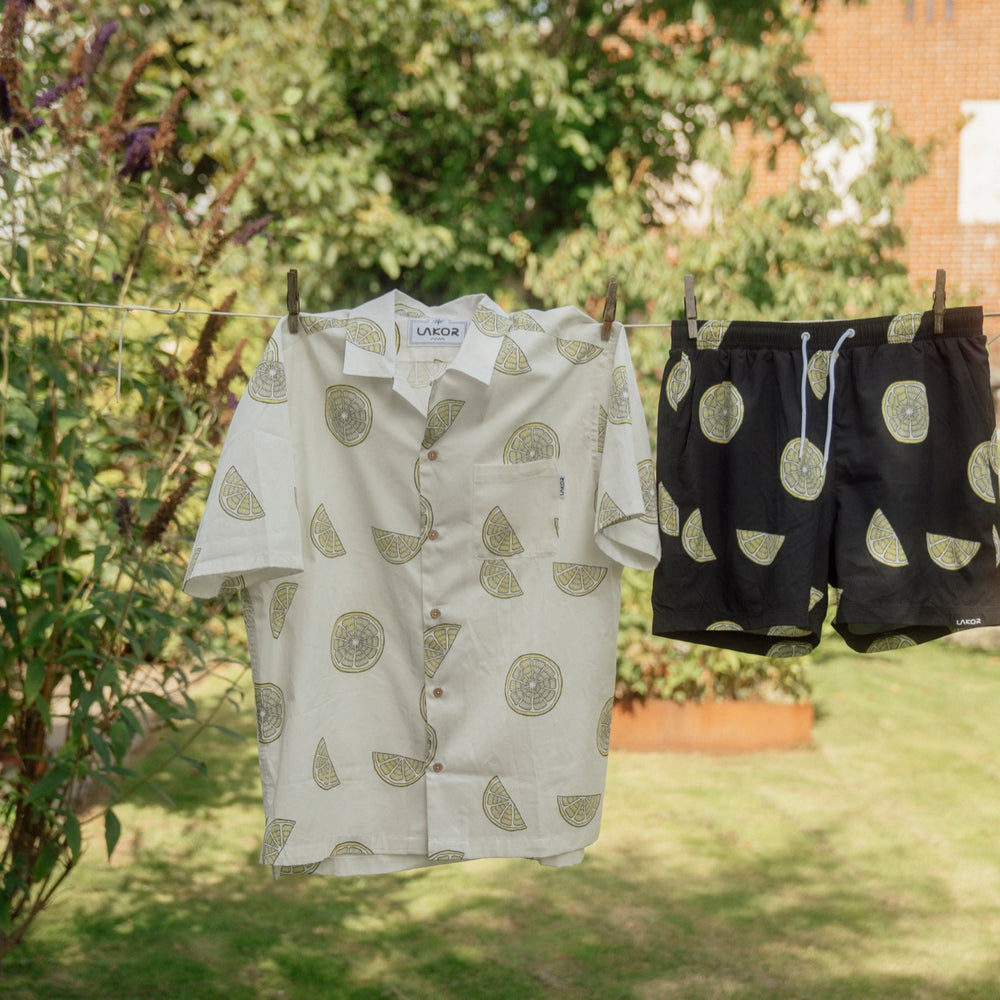Lemon Swim Shorts
