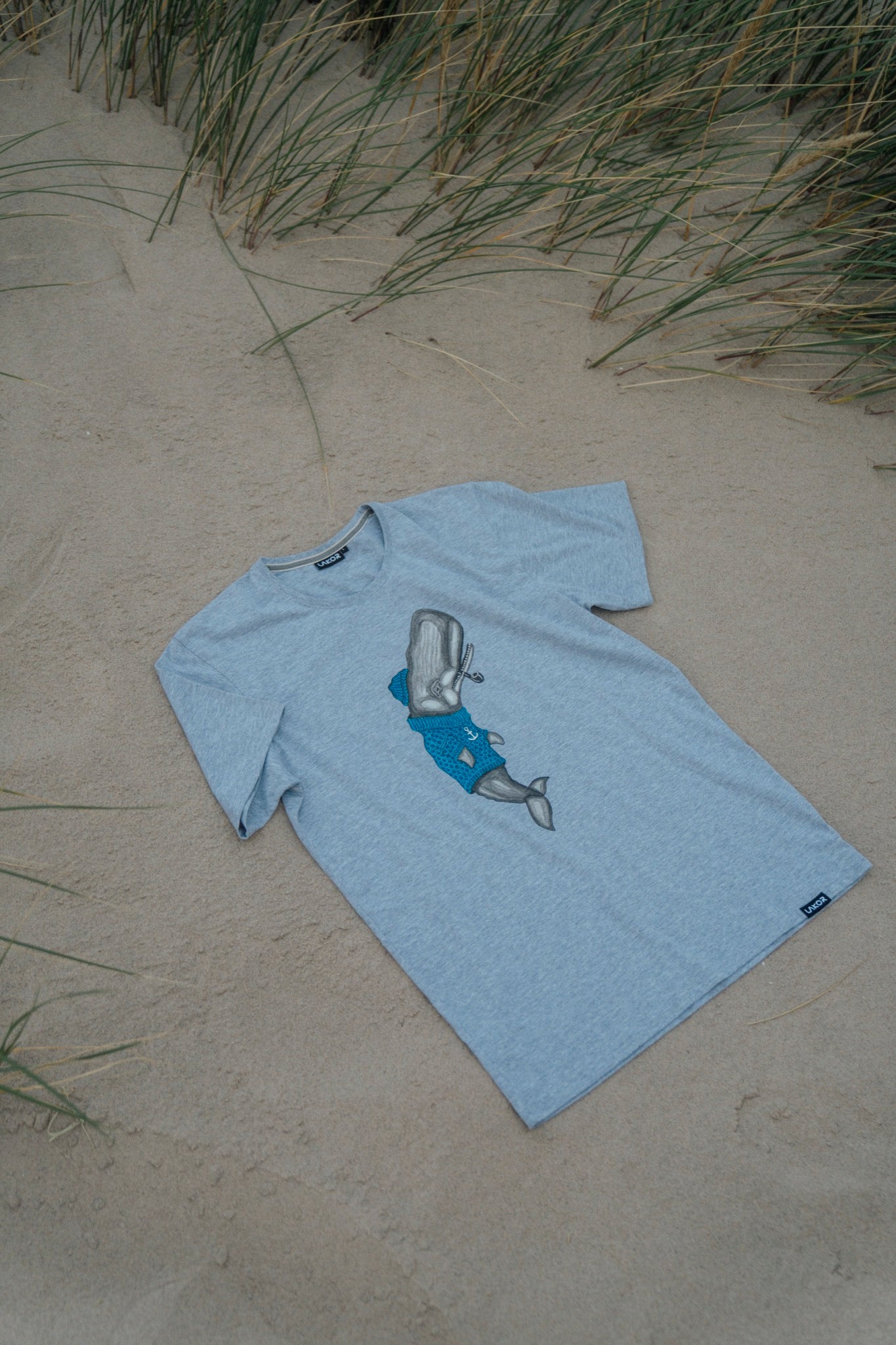 Moby T-shirt (Light Grey)