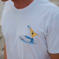 Sailing Pelican T-shirt (White)