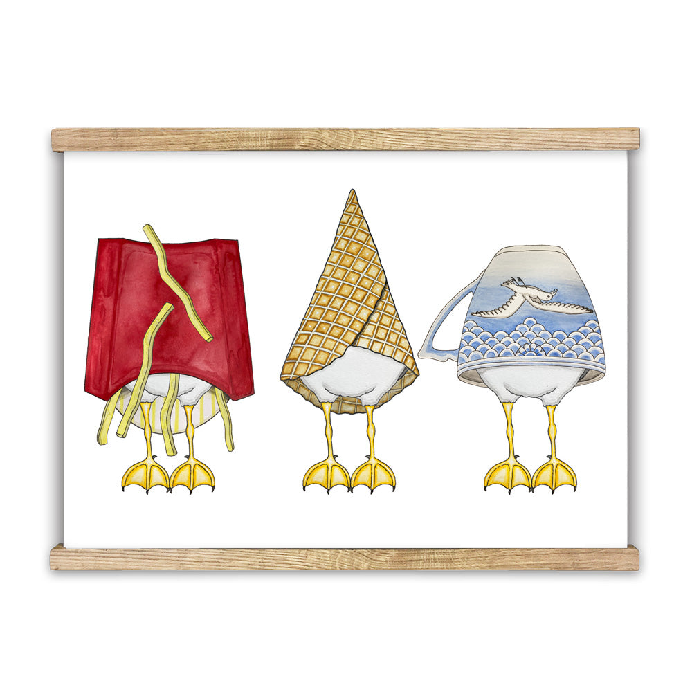 Michelin Birds Poster