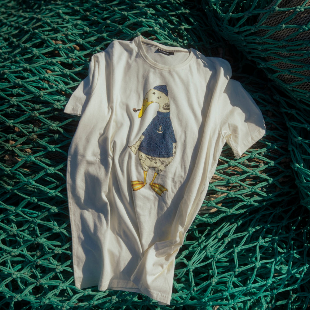 Duck Off T-shirt (Off White)