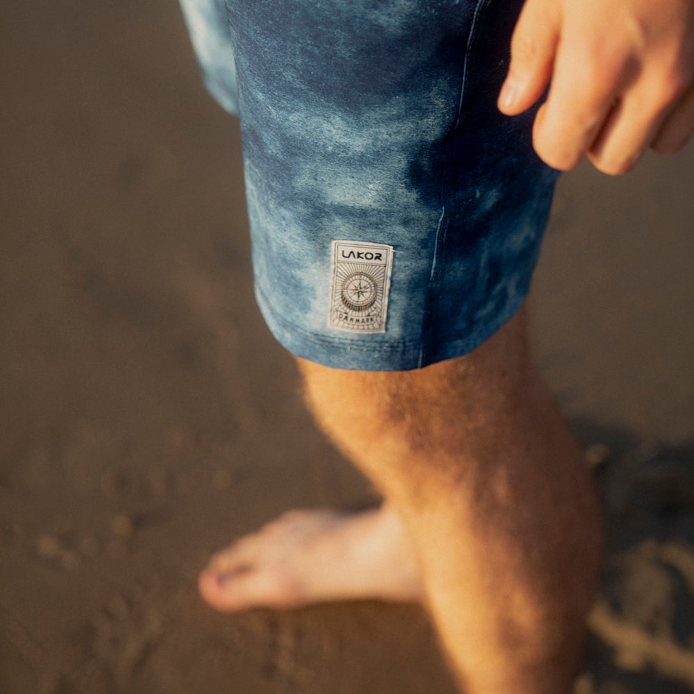 Beach Washed Shorts (Blue)