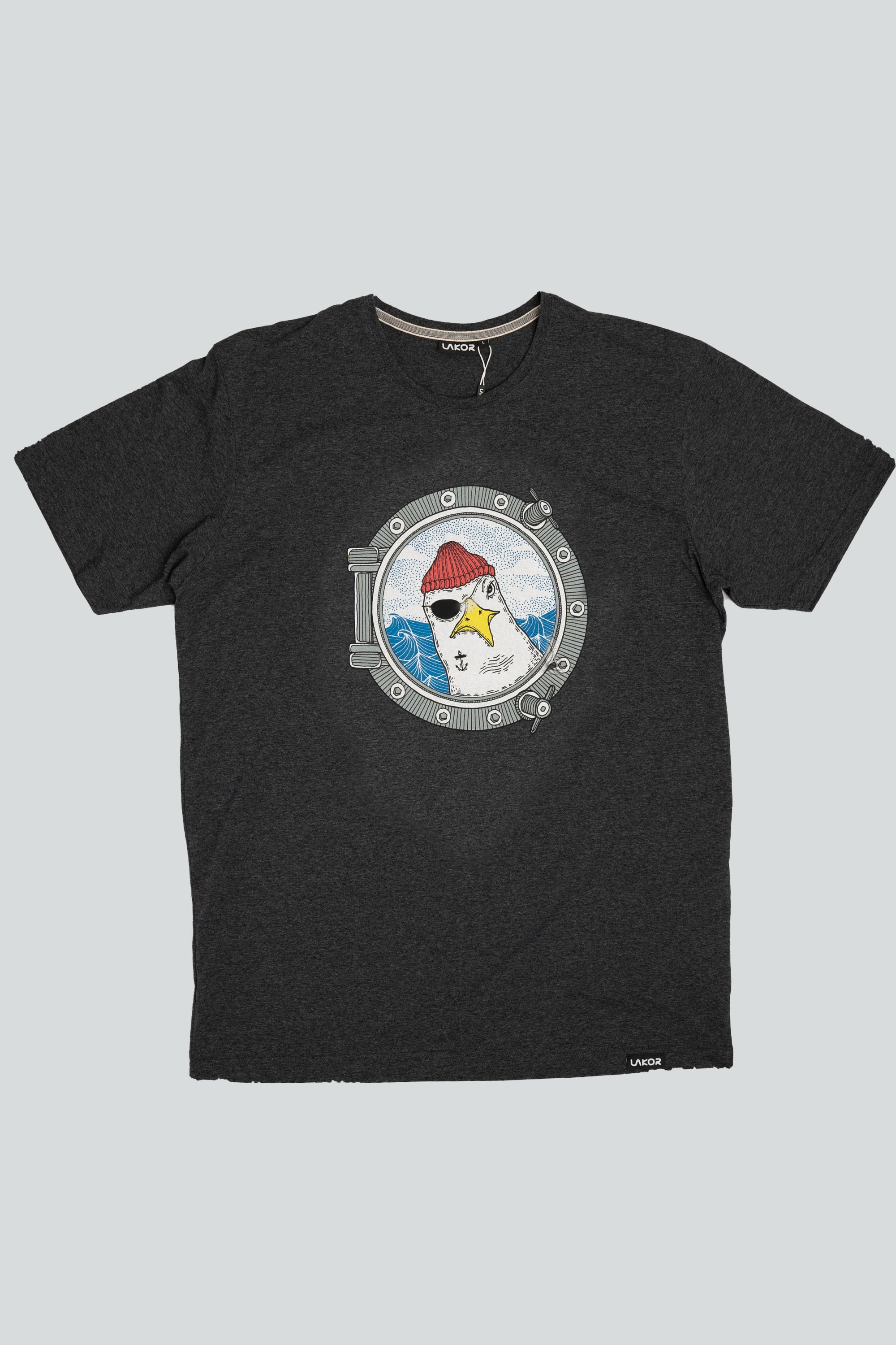 Porthole T-shirt (Dark Grey)