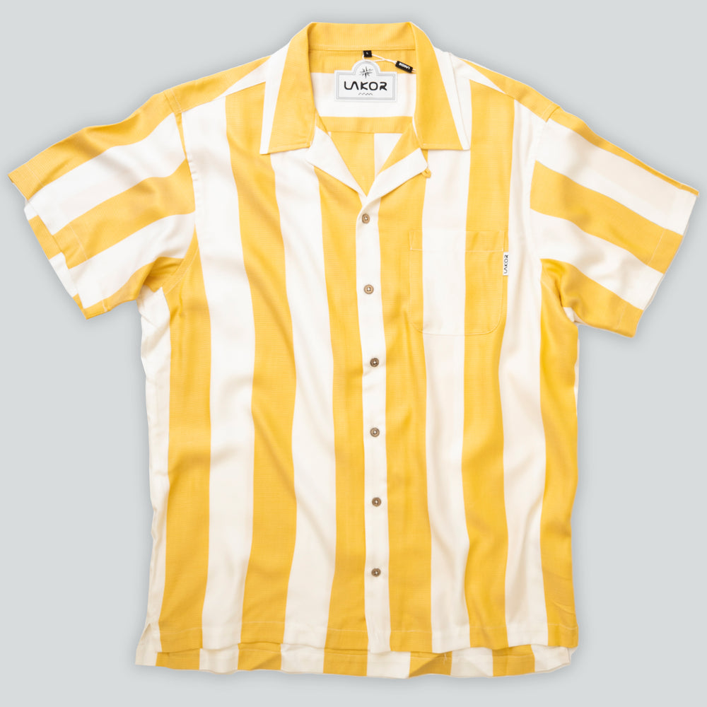 Bold Stripes Shirt (Yellow)