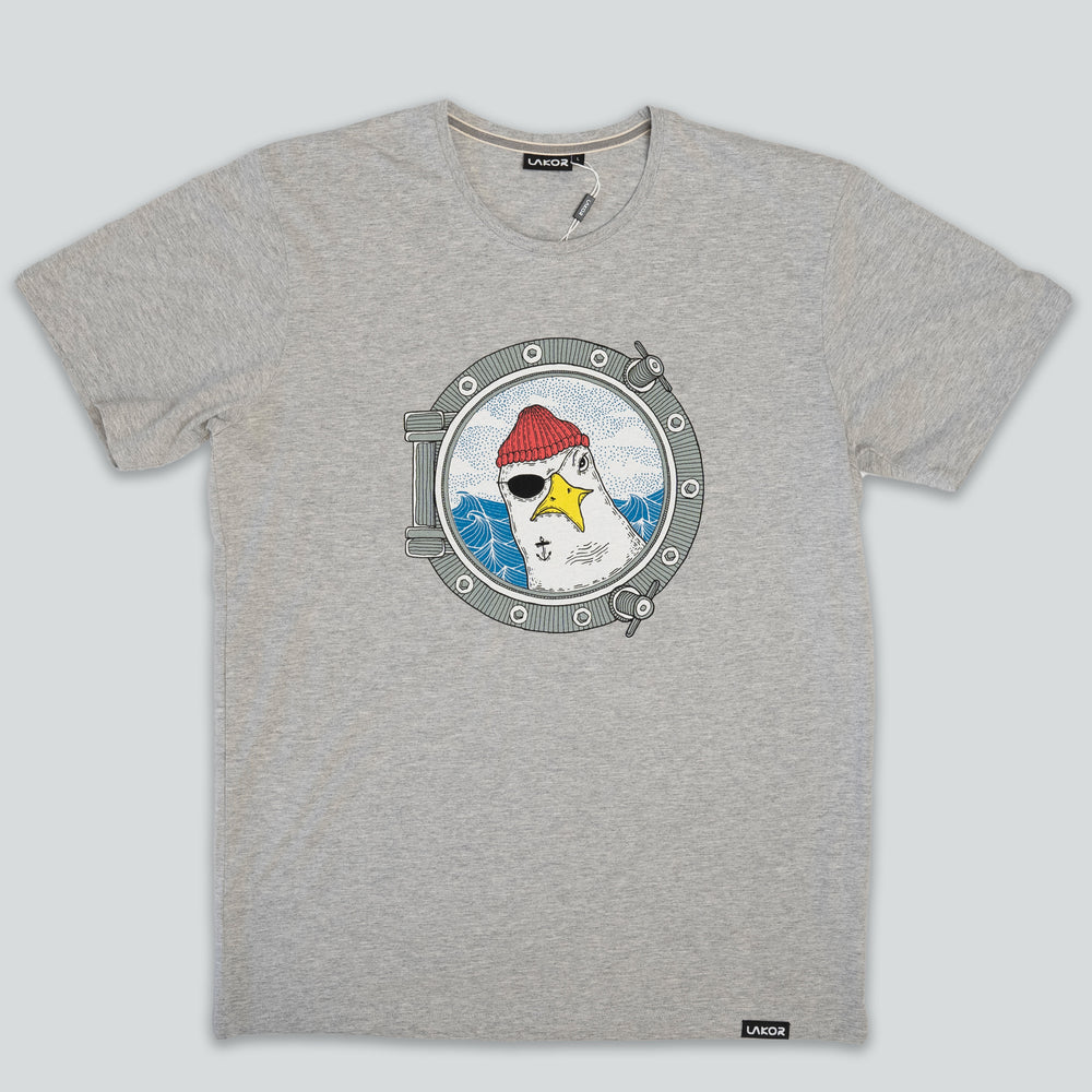 Porthole T-shirt (Light Grey)