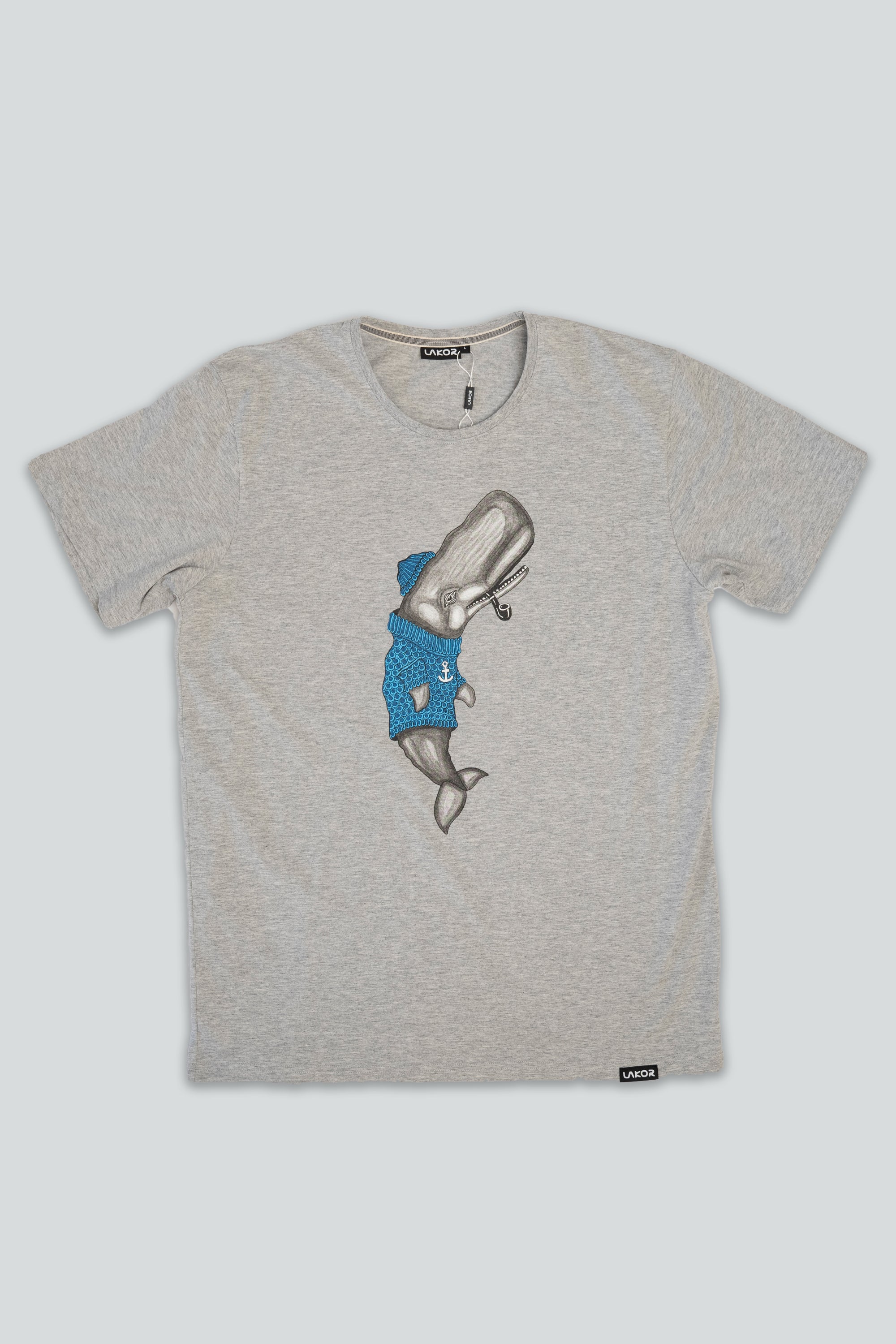 Moby T-shirt (Light Grey)