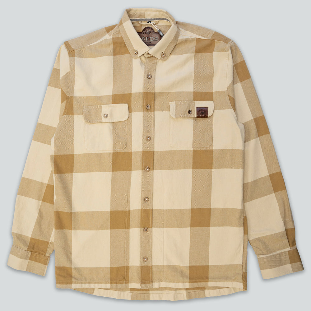 Recycled Work Shirt (Light Brown)
