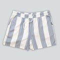 Bold Stripes Shorts (Light Blue)