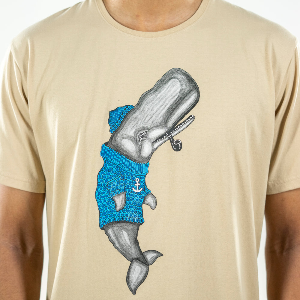 Moby T-shirt (Light Brown)