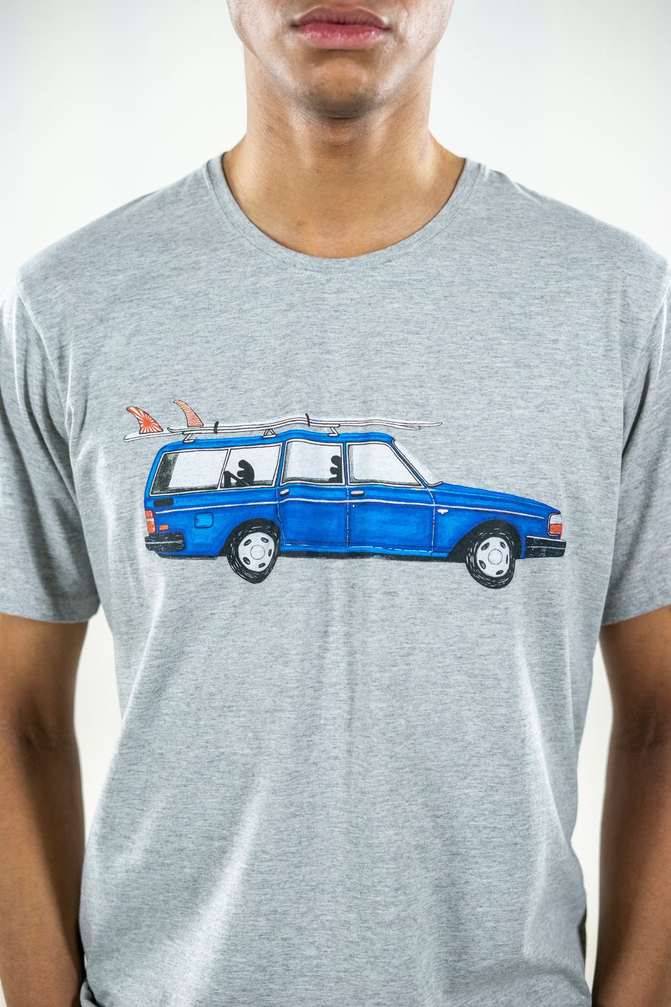 Getaway Car T-shirt (Light Grey)
