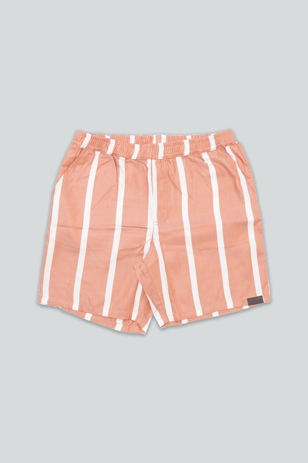 【NOICE】 W MOROCCO STRIPED SHORTS / 追跡付 Wide Stripe Shorts (Mango) | LAKOR