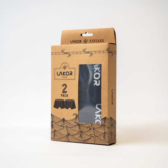 Bamboo Boxers, 2-pack